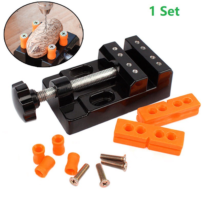Universal Mini Walnut Vise Clamp Table Bench Vice สําหรับเครื่องประดับนิวเคลียร์คลิป
