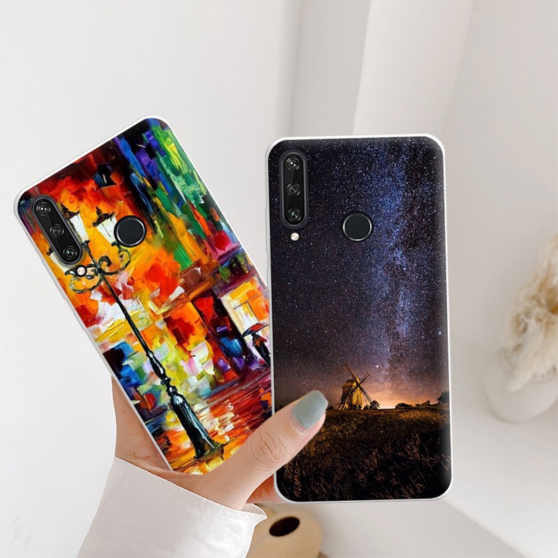 Huawei Y6P TPU Silicone Anti-fall Full Clear Cover for Huawei Y6P Case