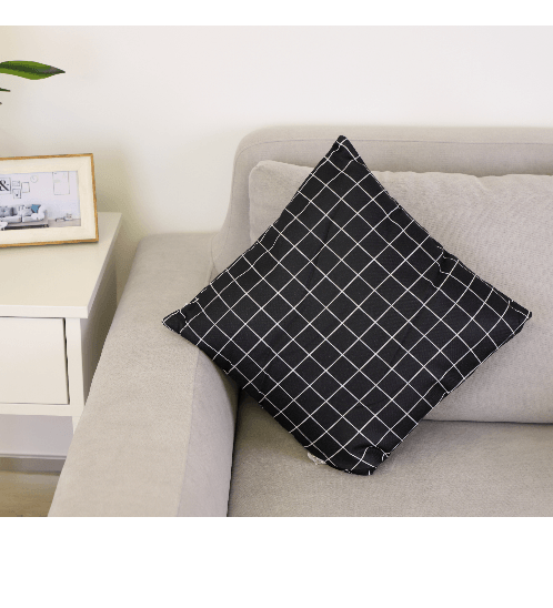 GlobalHouse หมอนอิง VENEZIA BLACK  40x40 cm สินค้าของแท้คุณภาพดี