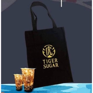 กระเป๋าผ้า Tiger Sugar 25x34ซม.