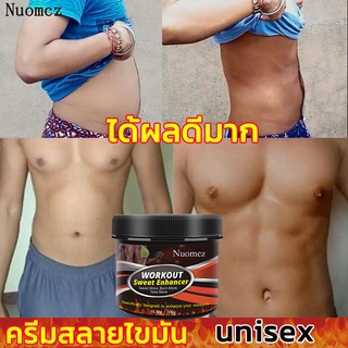 Nuomez ครีมกระชับหน้าท้อง ครีมสลายไขมันออกกำลังกายเผาผลาญไขมันลดน้ำหนักลดพุงสร้างกล้ามหน้าท้อง（ลดพุงหน้าท้อง,ครีมกล้ามเน