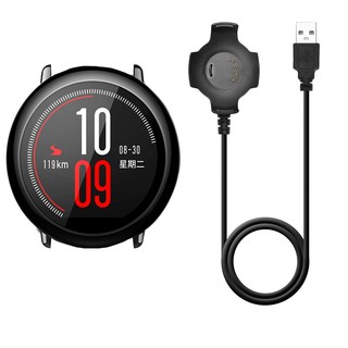 แท่นวางสายชาร์จ USB สำหรับเครื่องชาร์จนาฬิกา Huami Amazfit Pace ยาว 1 เมตร