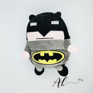 Angel Baby Batman กระเป๋าเป้สะพายหลัง 3D สําหรับเด็ก (สีเทา)