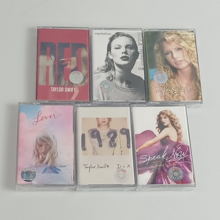 (เทปคาสเซ็ต) เทปเพลงภาษาอังกฤษในยุโรปและอเมริกา Taylor Swift Taylor Swift ชุด 6 อัลบั้ม (YQ01)