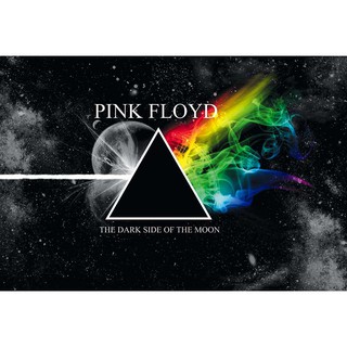 โปสเตอร์ รูป กราฟฟิก วง ดนตรี ร็อก Pink Floyd (1965-2014) POSTER 24"x35" Inch English Progressive Art Rock Band Wall