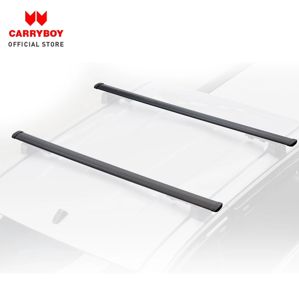Carryboy ชุดคานขวางคู่ (สีเงิน/สีดำ) ขนาด 135 ซม.