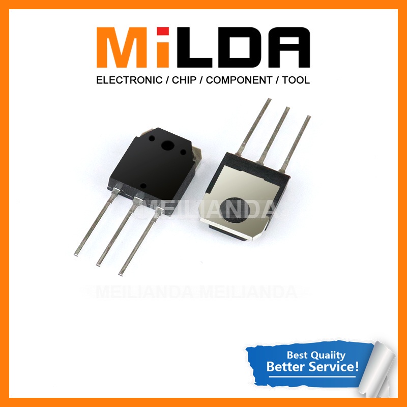 2 ชิ้น/ล็อต=(1 คู่) 2SK1058 2SJ162 K1058 J162 TO-3P