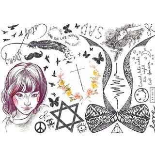 Tattoo stickers (รอยสักปลอมกันน้ำ)