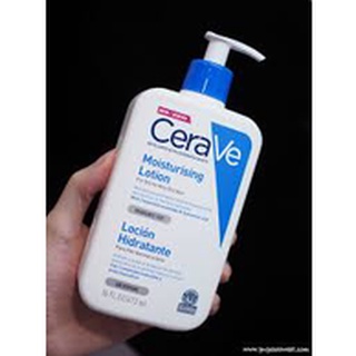 Cerave Moisturising Lotion 473 ml เซราวี มอยซ์เจอร์ไรซิ่ง โลชั่นบำรุงผิวหน้าและผิวกาย 473 มล.