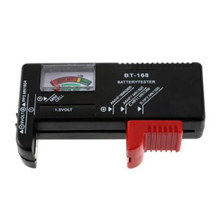 Battery Tester เครื่องวัดพลังงานถ่าน/แบตเตอรี่ รุ่น BT-168 - Black