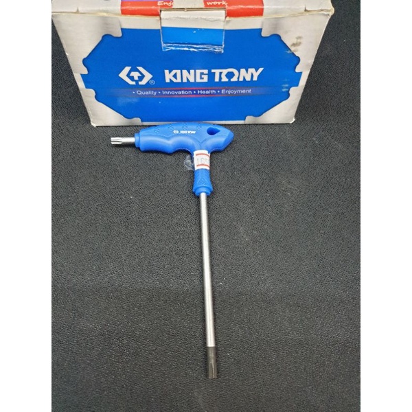 Kingtony ประแจท๊อคด้ามตัวแอล T25 ยาว 150มิล ไม่มีรูตรงกลาง