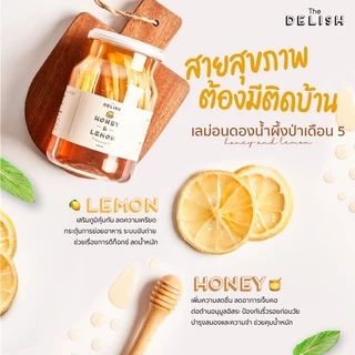 พร้อมส่ง-Honey Lemon หรือเลม่อนดองน้ำผึ้ง500ml (แช่ตู้เย็นทันที!เมื่อได้รับสินค้า)