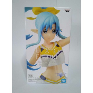 ฟิกเกอร์แท้ Sword Art Online Memory defrag exq figure [Asuna] อสึนะในชุดเชียร์สีฟ้าา