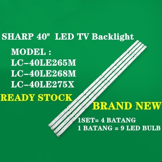 พร้อมส่ง ไฟแบ็คไลท์ทีวี LED 40 นิ้ว LC-40LE265M LC-40LE268M LC-40LE275X LC-40LE265 LC-40LE268 LC-40LE265M LC-40LE268M LC-40LE275