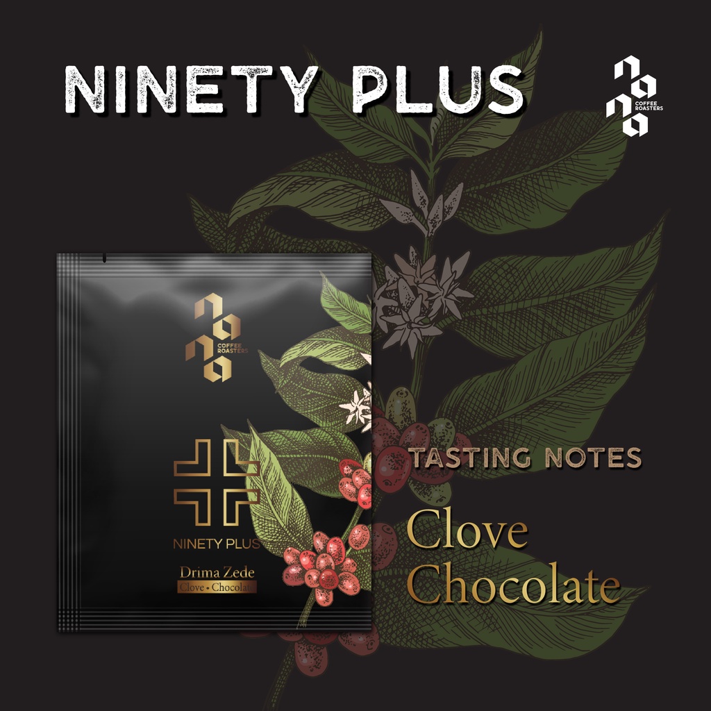 Nana Coffee Roasters - กาแฟดริป drip bag คั่วอ่อน แบบซอง - Drima Zede (Ninety Plus)