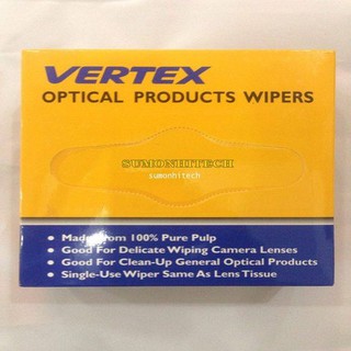 Vertex Camera Lens Tissue Wipers - กระดาษเช็ดทำความสะอาดเลนส์ และ ฟิลเตอร์ ล้างสต๊อก