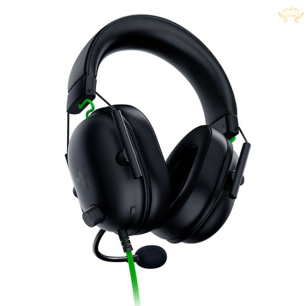 New Razer BlackShark V2 X Gaming Headset w/7.1 Surround Sound/ 50mm Drivers/Memory Foam Cushion Noise Cancelling Over Ear Headphones with Mic Compatible with PC/PS4/PS5/Nintendo Switch/Xbox One/Xbox Series X & S/Mobile #7
