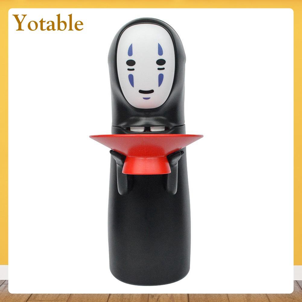 Spirited Away Kaonashi กระปุกออมสิน No-face ของเล่นอัตโนมัติธนาคารเหรียญกิน