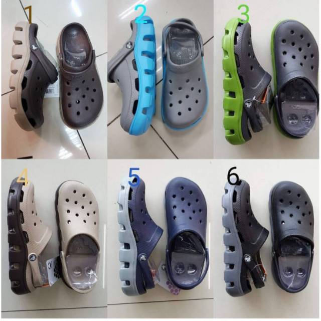 Crocs duet sport รองเท้าแตะผู้ชาย / รองเท้าแตะ Crocs man