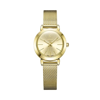 JULIUS WATCH JA732 ทอง(GOLD) นาฬิกาข้อมือผู้หญิง แบรนด์เกาหลี แฟชั่นฮิตของแท้ สายสแตนเลส