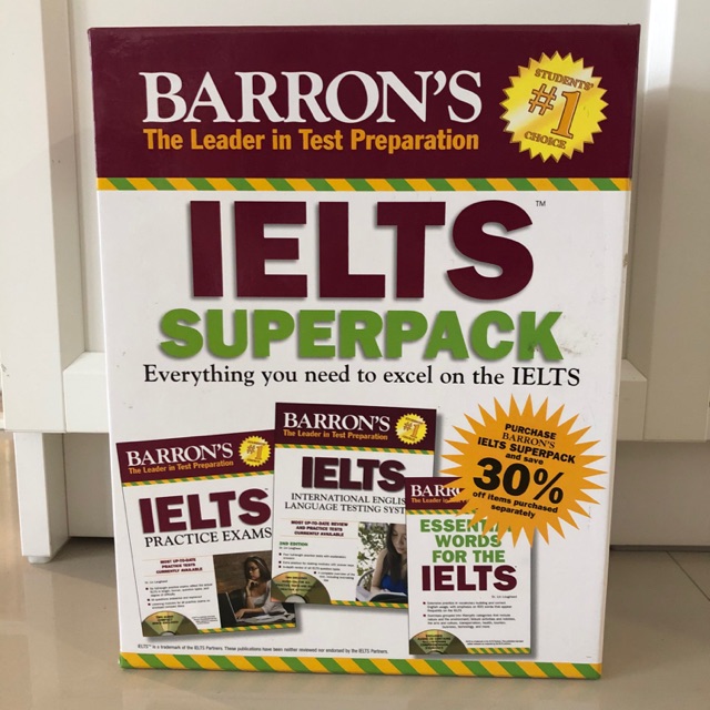 IELTS Superpack 2012 สภาพดี 99% ส่งฟรีลงทะเบียน