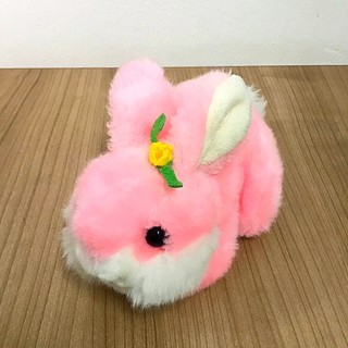 ตุ๊กตากระต่ายสีชมพูขนนุ่ม กระต่าย กระต่ายสีชมพู กระต่ายน่ารัก Rabbit stuffed plush toy Rabbit ตุ๊กตาสัตว์เหมือ