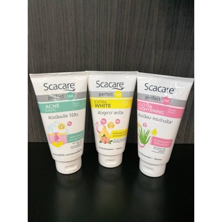 SCACAR Perfect C&amp;E Extra Lightening&amp;Extra White Facial Foam มี 3 ขนาด