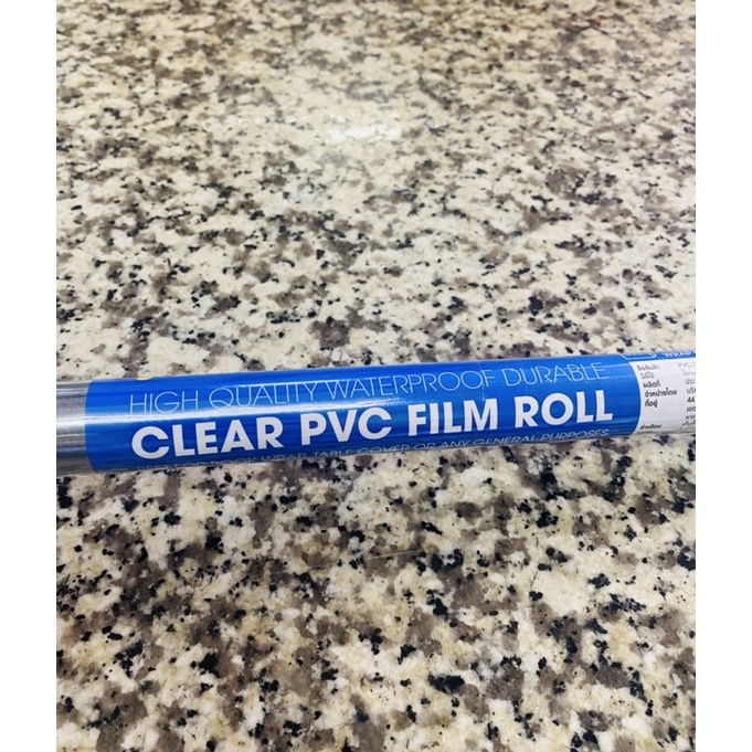 พลาสติกใสห่อปก พลาสติคม้วนห่อปกหนังสือ พลาสติกPVCขนาด 34ซม. ยาว 5เมตร ห่อได้ 8-12เล่ม กันน้ำ กันฝุ่น standard US.Station - รูปที่ 4