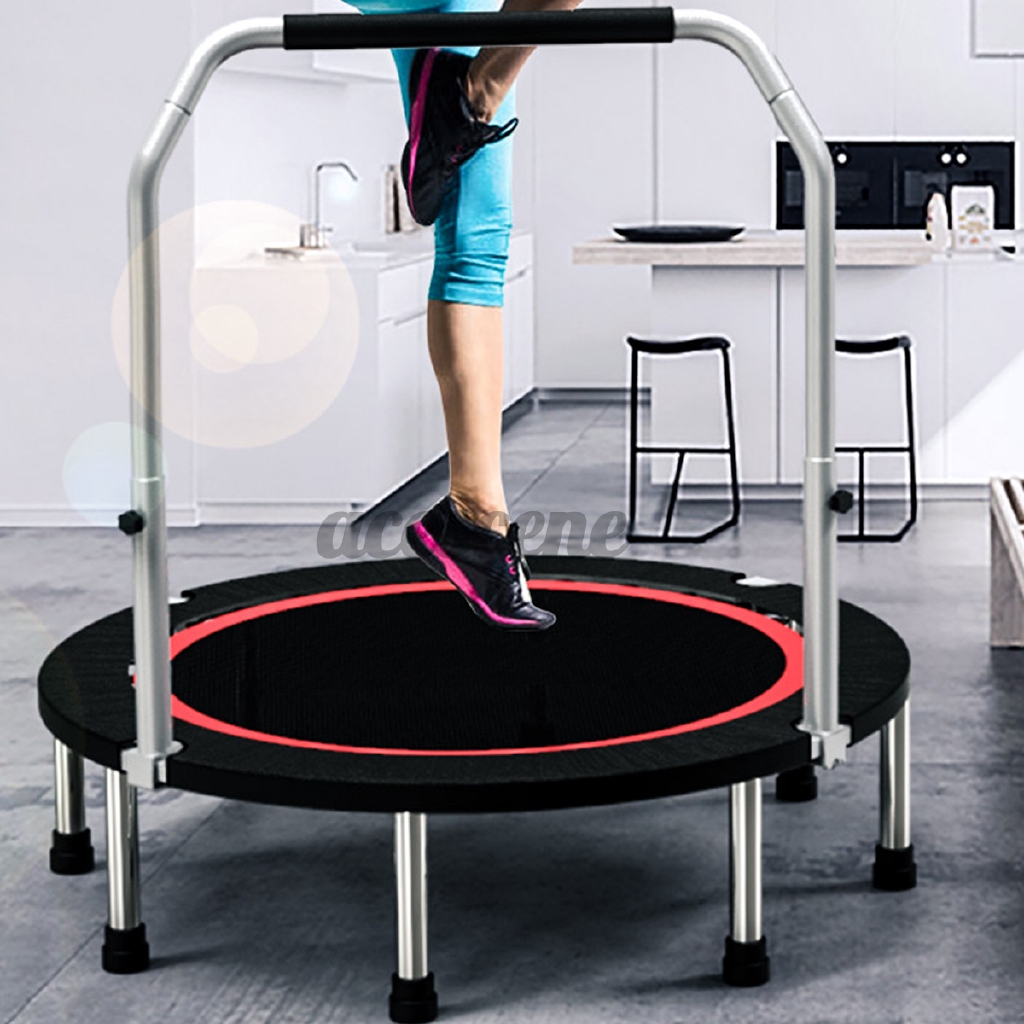 small round exercise trampoline
