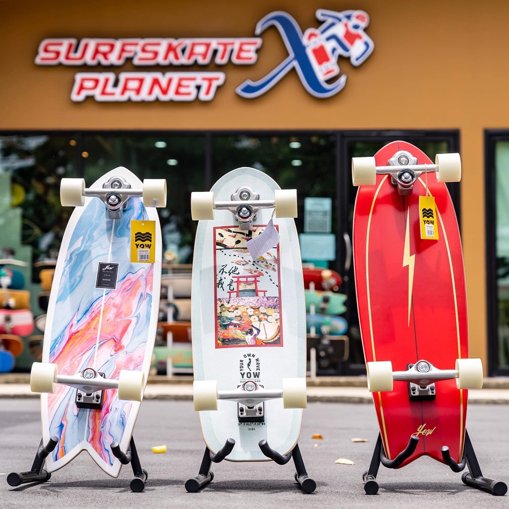 พร้อมส่ง Yow - Coxos - Pipe Chiba Surfskate เซิร์ฟสเก็ต โยว  3 รุ่นฮิต เลือกล้อได้