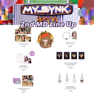 [พร้อมส่ง] aespa FAN MEETING “MY SYNK. aespa” 1st + 2nd LINE UP MD