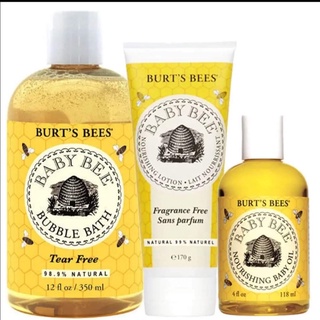 พร้อมส่ง เซต 3 ชิ้น Burt’s Bees Baby  Bee Trio สำหรับลูกรัก