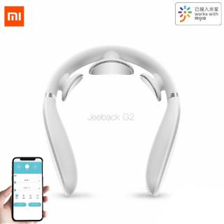 XiaomiJeeback เครื่องนวดปากมดลูก G2 Pulse Back Neck Massager ความร้อนอินฟราเรดการดูแลสุขภาพผ่อนคลายทำงานร่วมกับ