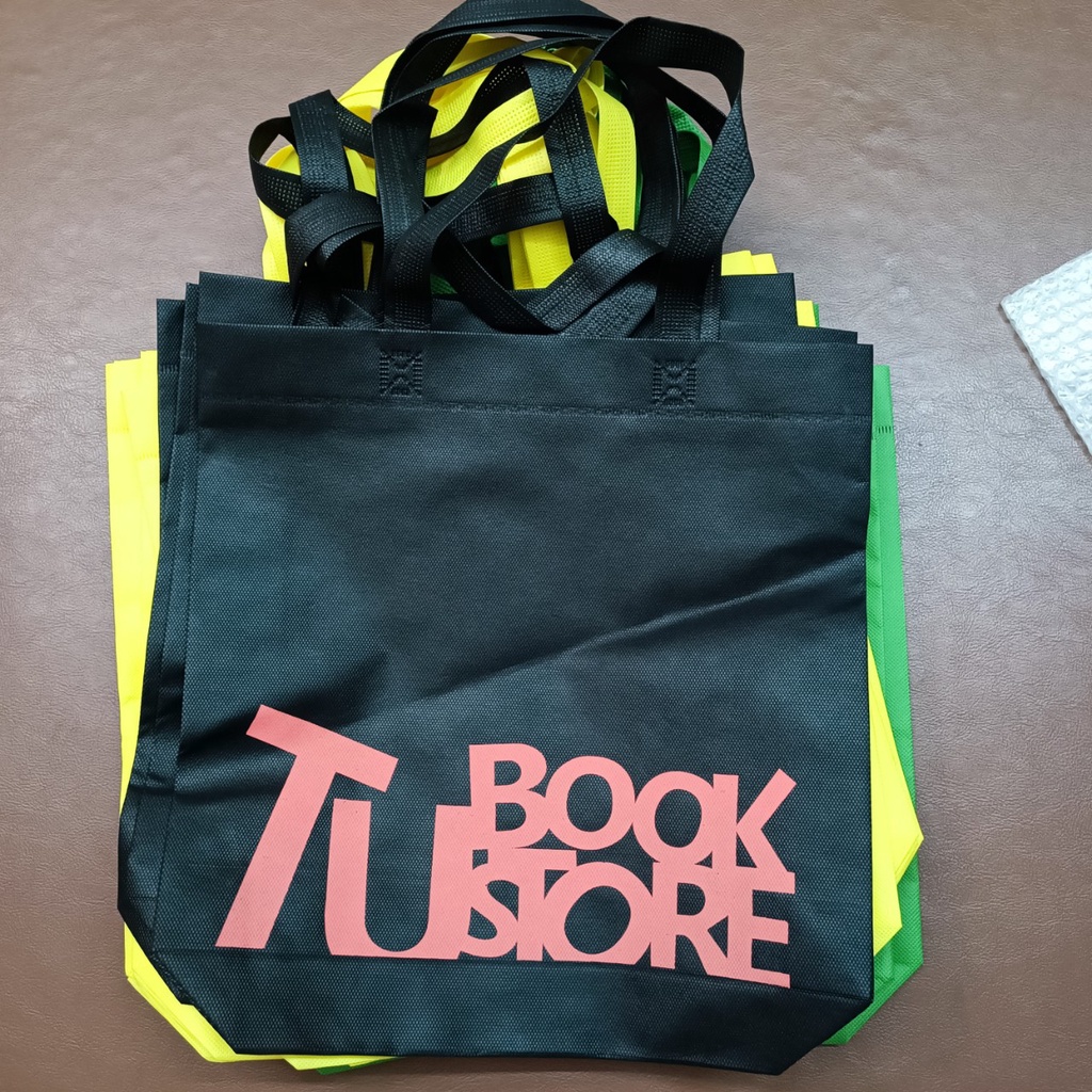 TU BOOK STORE กระเป๋าผ้าสปันบอนด์ ถุงผ้า สปันบอนด์ ธรรมศาสตร์ มธ TU Book Bag