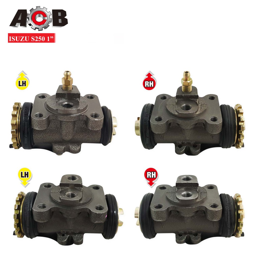 ACB กระบอกเบรคหลัง ISUZU NPR 120แรง 1-3/16นิ้ว RH-LH ข้างขวา-ซ้าย,บน-ล่าง(141/142/143/144)