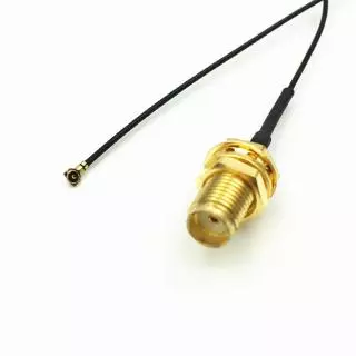 Sma สายเคเบิ้ลเชื่อมต่อ Female to uFL/u.FL/IPX/IPEX RF หรืออะแดปเตอร์เชื่อมต่อโคแอ็กซ์ RG178 Pigtail Cable 1.13 มม.