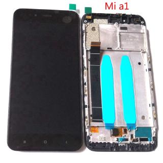 กรอบกระจกหน้าจอหน้าจอ Lcd ระบบสัมผัส Xiaomi Mia1 Mi A1 Mdg2 Mi 5X lcd display touch glass digitizer