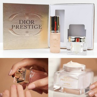 เซ็ตบำรุงผิวหน้า Dior Prestige พร้อมกล่องทองสุดหรูหรา