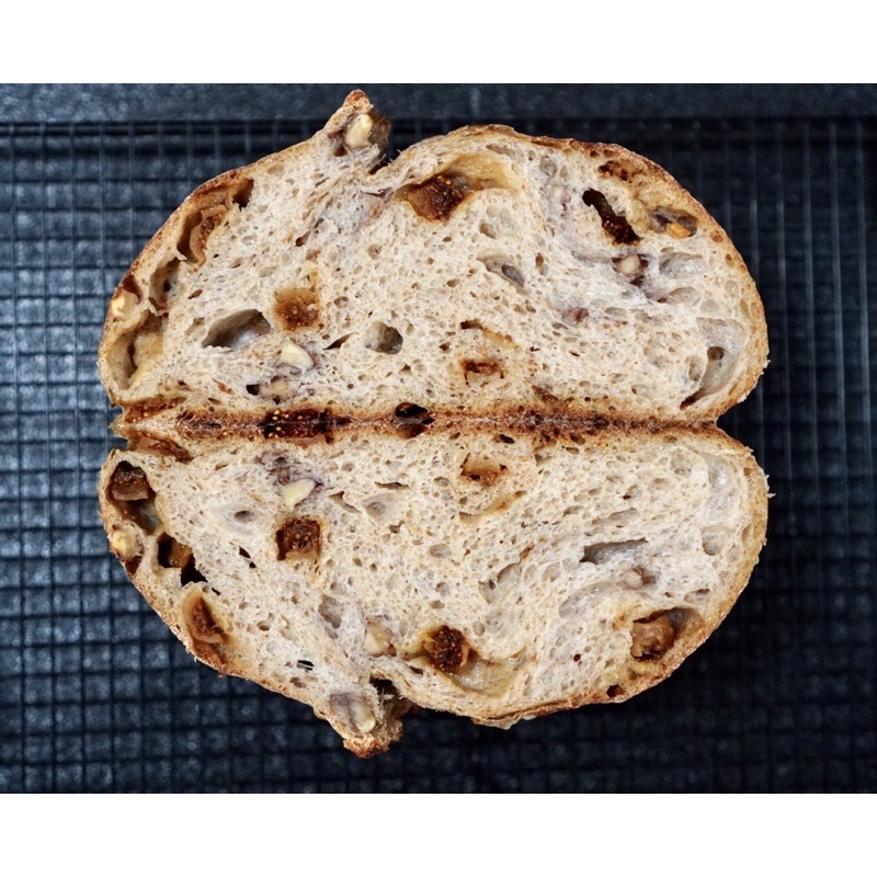 Fig and Wanut Sourdough Bread