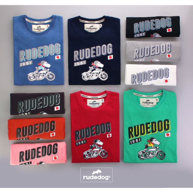🔥ลดล้างสตอก Rudedog Morsai2020 เสื้อยืด ของแท้