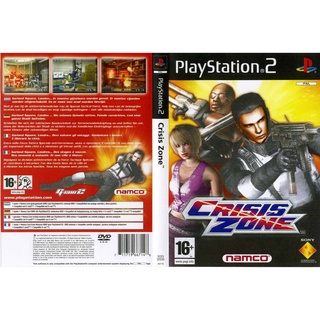 แผ่นเกมส์ PS2 Time Crisis Crisis Zone   คุณภาพ ส่งไว (DVD)