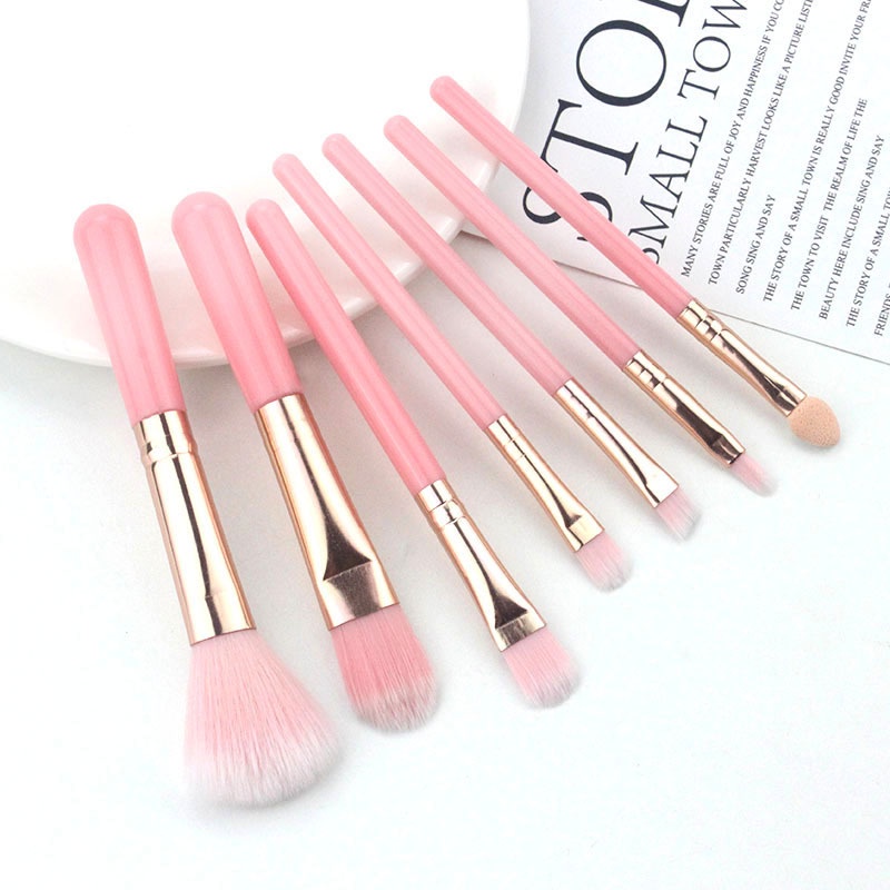 SET MAKEUP BRUSH / SET TOOLS MAKEUP KIT / WOOL MAKEUP BRUSH SET