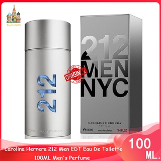 ♦จัดส่งที่รวดเร็ว♦ Carolina Herrera 212 Men EDT Eau De Toilette 100ML Mens Perfume น้ำหอมผู้ชาย