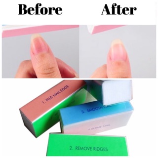 พร้อมส่ง 📍ตะไบเล็บพร้อมการบำรุงให้เล็บเงางาม มีสุขภาพดี 4 in 1