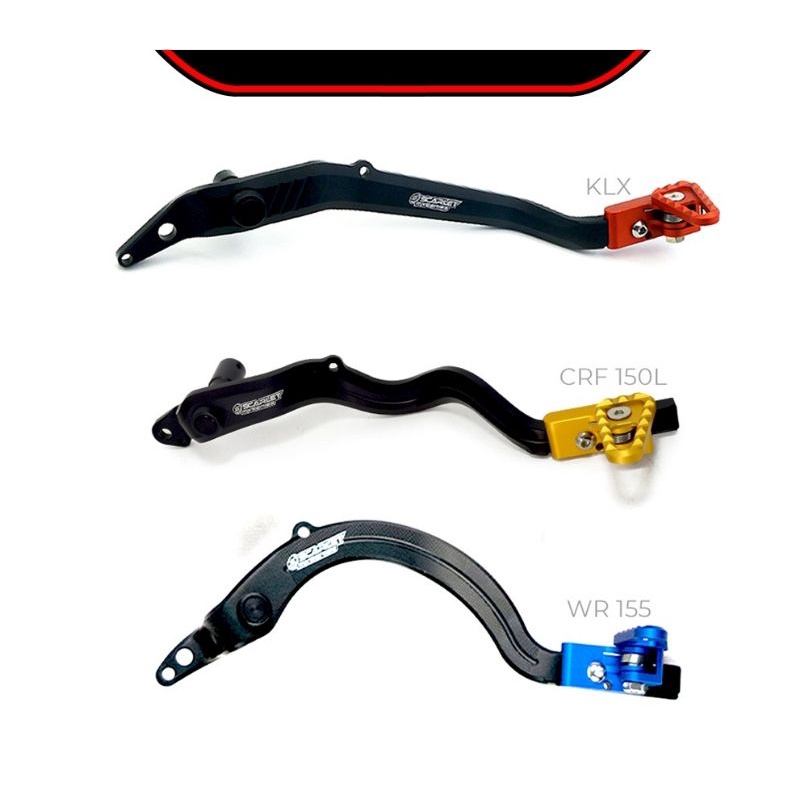 Scarlet Original เบรคพับ Klx Crf Wr Dtracker เบรคเหยียบ Wr155 Crf 150l Klx 150 Dtracker 150