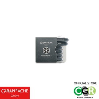 หมึกหลอด สีดำ CARAN DACHE Ink Cartridge BLACK # 8021.009