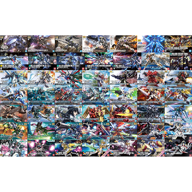 Bandai HG JULY2022 Sale เลือกแบบด้านใน (Plastic Model)