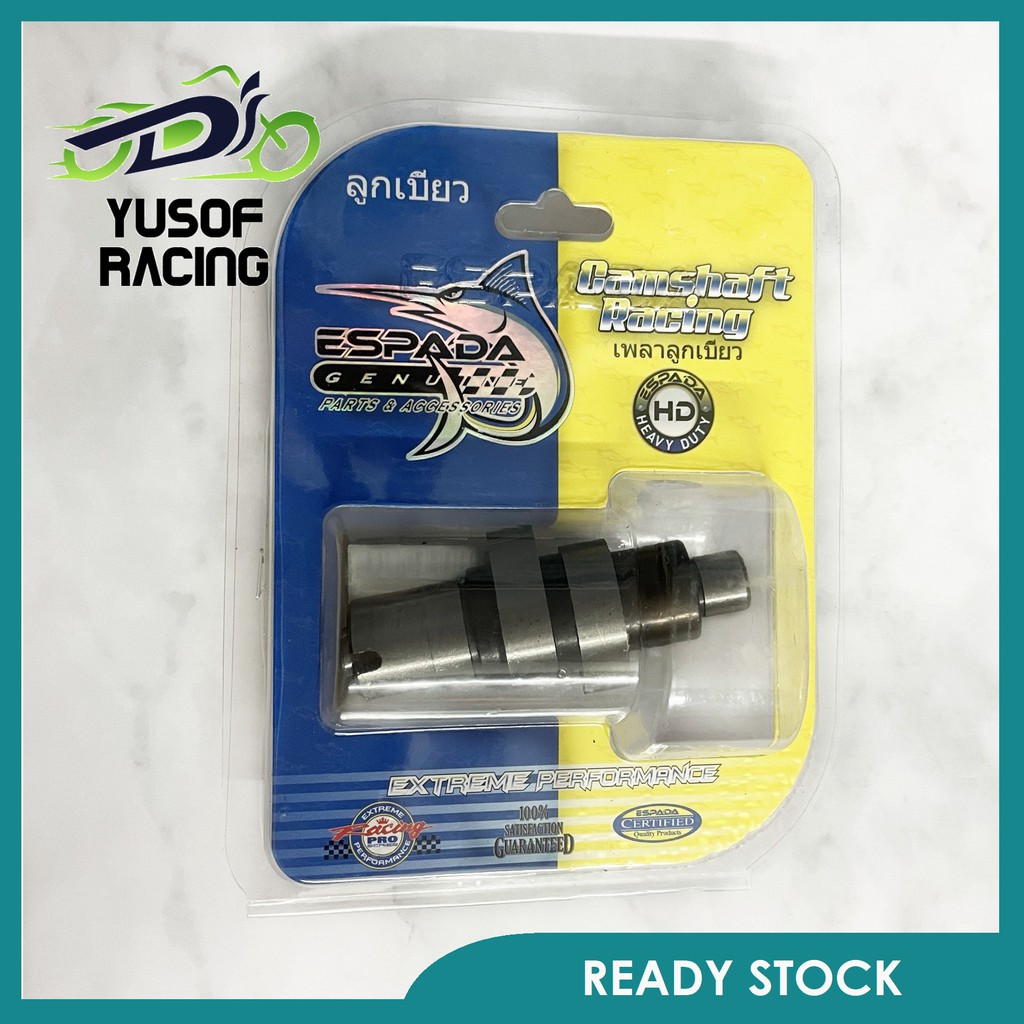 ESPADA WAVE110 DASH / DREAM 110 / WAVE 110 CX DX ALPHA V1 V2 V3 MR2 RACING CAMSHAFT RACING CAM SHAFT