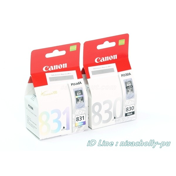 CANON PG-830BK ดำ , CL-831 Co รวมสี iP1180, iP1880, iP1980,iP2580, MP145, MP218, MP228, MP476, MX308
