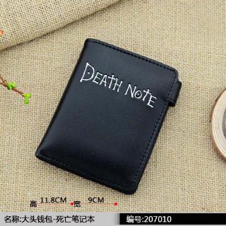 กระเป๋าสตางค์ใบสั้นหนัง PU Anime Death Note